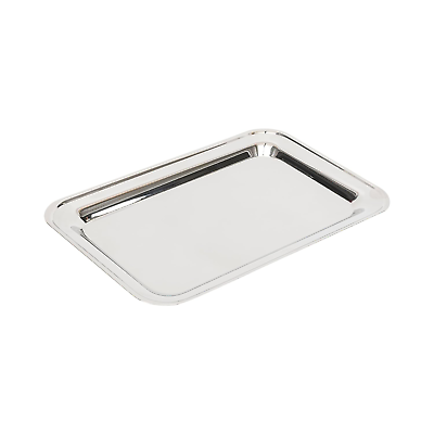 #ad Elegance Silver 82532 Nickel Plated Cash Tray 6quot; X 9quot; $16.79