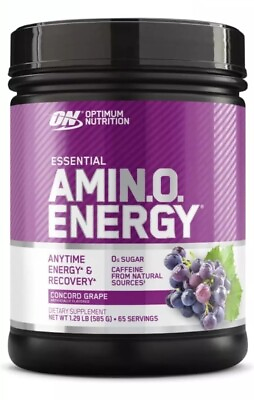 #ad ESSENTIAL AMIN.O. ENERGY – Concord Grape 1.29 lbs. 65 Servings $39.50