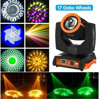 #ad 230W 16CH DMX512 7R Zoom 168 Prism Beam RGBW Moving Head Stage Light Gobos Lamp $319.99