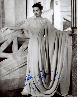 #ad JEAN SIMMONS Signed Autographed 8x10 THE ROBE DIANA Photo $168.00