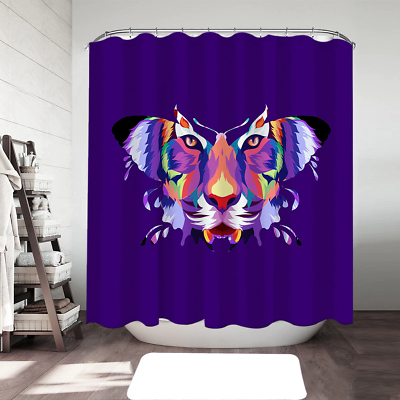 #ad Artistic Colorful Butterfly Tiger Shower Curtain 72quot; x 72quot; $38.90