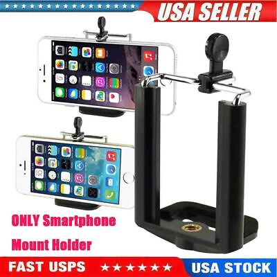 #ad Universal Cell Phone Smartphone Plastic Clip Holder Clamp Bracket Extendable USA $8.99
