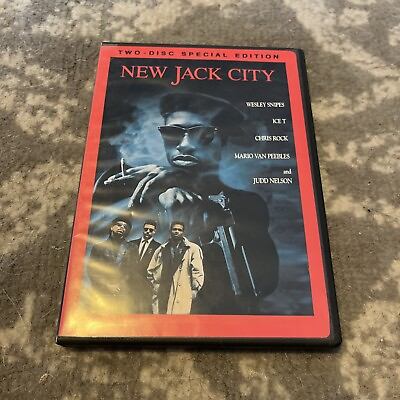 #ad New Jack City Two Disc Special Edition DVD Commentary Snipes Ice T Chris Rock $6.79