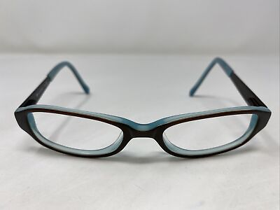 #ad Lucky Brand JADE BROWN BLUE 46 16 125 Plastic Full Rim Eyeglasses Frame PH72 $35.00