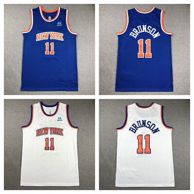 #ad #ad 2024 New York Jalen Basketball #11 Brunson Basketball Jersey Stitched with Logo. $19.99