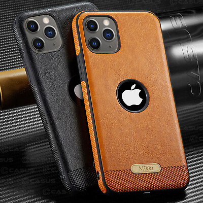 #ad For iPhone 14 13 Pro Max Case Plus Slim Leather Luxury Thin Shockproof Cover 12 $19.95