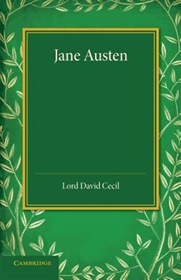 #ad Jane Austen Paperback by Cecil David Brand New Free shipping in the US $17.38