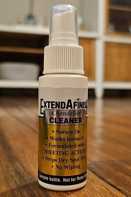 #ad Rare Extend A Finish Chandelier Cleaner Sample Spray Bottle 60% Full $19.99