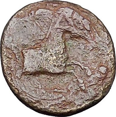#ad Kolophon in Ionia 350BC RARE Ancient Greek Coin Apollo Galloping horse i47267 $90.00
