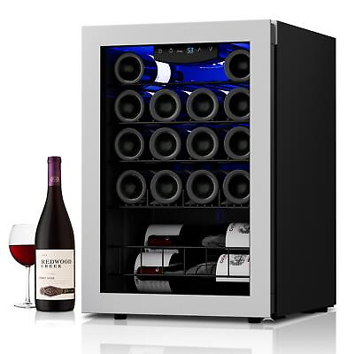 #ad Ca#x27;Lefort Wine Cooler Refrigerator Mini Fridge Freestanding 20 Bottles Chiller $316.99