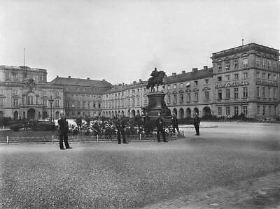 #ad Mannheim Palace Germany 1910 Old Illustration Photo AU $9.00