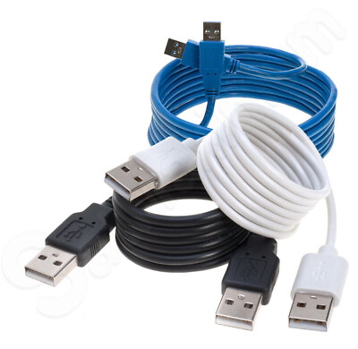 #ad #ad USB 2.0 3.0 Cable Type A Male to A Male High Speed Data Transfer Charger Cord $4.79