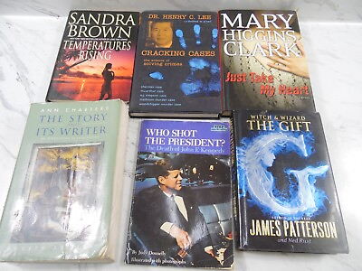 #ad Lot of Hardcover softcover INSTANT COLLECTION GENERAL FICTION Book MIX GENRE SET $17.99