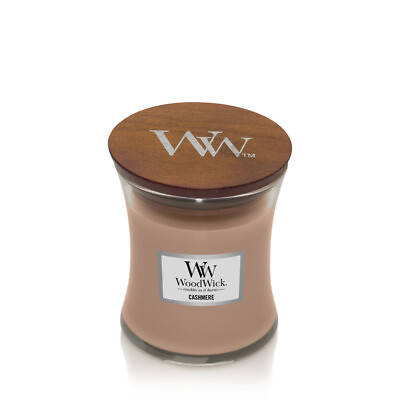 #ad Candle WoodWick Cashmere Medium Hourglass Candle $16.87