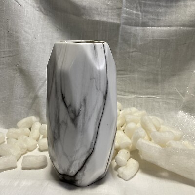 #ad Contemporary design white amp; black marble. “4 dem. By 8” high. Watertight $15.00