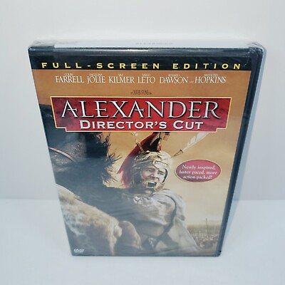 #ad Alexander DVD 2005 Theatrical Edition Directors Cut Full Screen New $8.99