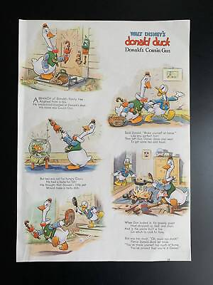 #ad Rare Vintage 1942 Walt Disney Donald Duck Comic $19.50