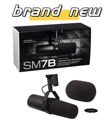 #ad #ad New SM7B Vocal Broadcast Microphone Cardioid shure Dynamic US Free Shipping $175.00