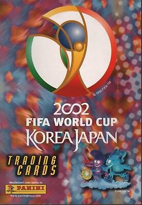 #ad 2002 Panini FIFA World Cup Korea Japan Complete Your Set Singles Trading Cards $1.99