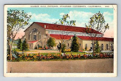 #ad Stanford CA California Stanford University Pavilion Vintage Postcard $7.99