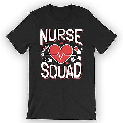 #ad Unisex Nurse Squad T Shirt Cute Registered Nurse T Shirt $25.95