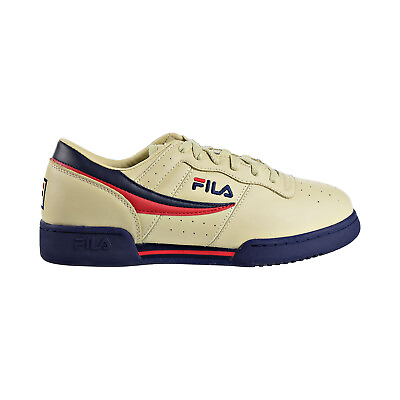 #ad Fila Original Fitness Men#x27;s Shoes Cream Peacoat Fire Red 11F16LT 275 $54.95