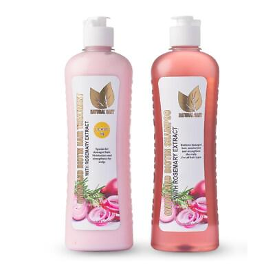 #ad Onion Biotin and Rosemary Shampoo amp; Treatment Set for Stronger Thicker $21.50