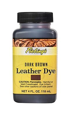 #ad Fiebings Leather Dye 4 Oz With Applicator $11.45