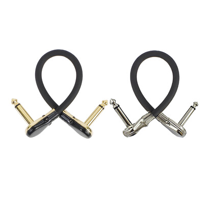 #ad 1PCS Guitar Cable Effect Pedal Connector 15CM Guitar Wire Guitar Accessories $7.56