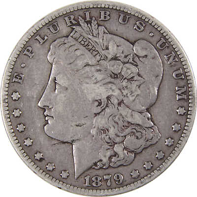 #ad 1879 S Rev 78 Morgan Dollar VG Very Good Details 90% Silver SKU:I2748 $99.99