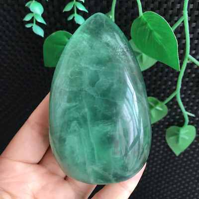 #ad 251g Green Fluorite Stone Freeform Quartz Crystal Specimen Collection Healing $24.00