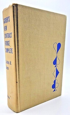 #ad GOREN#x27;S NEW CONTRACT BRIDGE COMPLETE Charles H. Goren SIGNED 1957 Hardcover $34.95