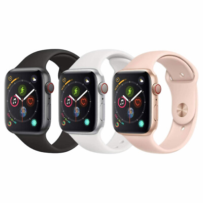 #ad Apple Watch Series 5 44mm GPS Cellular Unlocked Aluminum Case 2019 Very Good $151.97