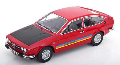#ad KK Scale 1 18 Alfa Romeo Alfetta 2000 GTV Turbo Delta 1979 Red ALFA ROMEO Alfe $193.75