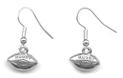 #ad Rugby Earrings $14.49