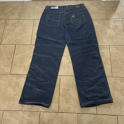 #ad Vintage PATAGONIA High Wire Hemp Rhythm Blue Jeans Womens Sz 12 NWT From 2004 $64.92