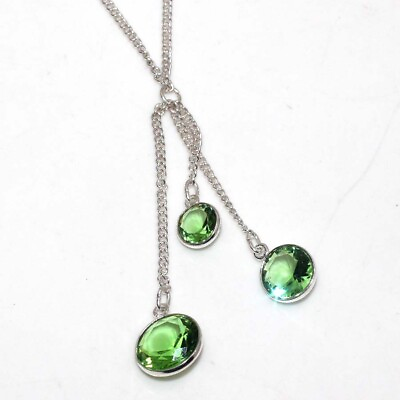#ad Peridot Necklace Handmade Jewelry Gemstone Beautiful Latest Gifts Size 17quot; GW $4.99