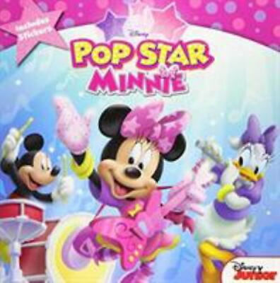#ad Minnie Pop Star Minnie Disney Minnie Disney Books paperback Good Conditi $12.62