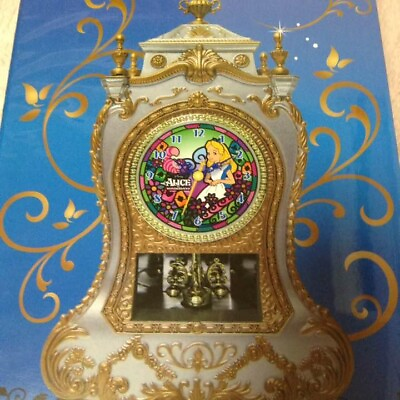 #ad Disney ALICE IN WONDERLAND Castle Clock L Prize Disney Princess I 11.8 in JAPAN $56.00