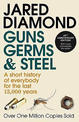 #ad GUNS GERMS AND STEEL A Short History of Everybody for the Last 13000 Years $4.09