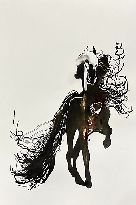 #ad Horse Original Painting listed by artist KATALINA SAVOLA $80.00