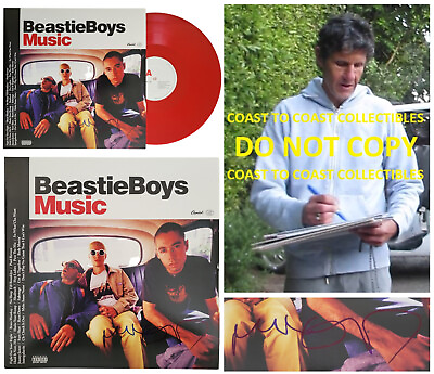 #ad Mike Diamond signed Beastie Boys Music album vinyl record COA Proof autographed $499.99