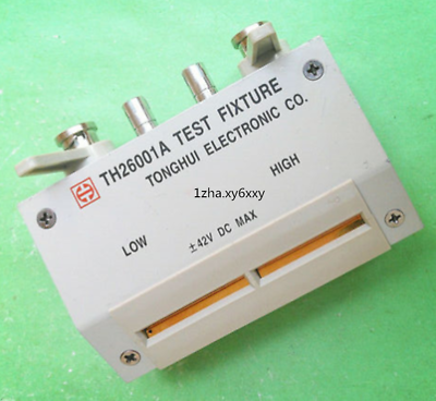 #ad For TH26001A 4 terminal LCR meter test fixture $59.85