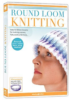 #ad American Knitter#x27;s Round Knitting Loom Instructional How To Knit DVD $6.64