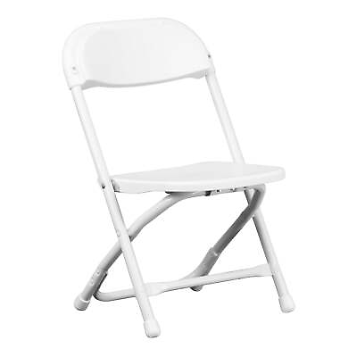 #ad Timmy Kids White Plastic Folding Chair $20.24