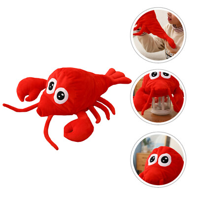#ad Roleplay Costume Sea Animal Party Cap Lobster Hood Hat Selfie Prop $18.35