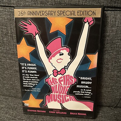 #ad RARE The First Nudie Musical DVD 26th Anniversary Special Edition Cindy Williams $49.99