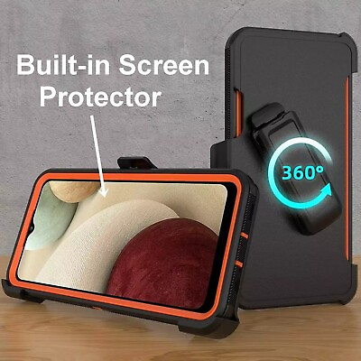 #ad 360 Case Full Hybrid Shockproof Cover for Samsung S20FE A53 A52 A33 A32 A22 A13 $12.42