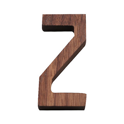 #ad Wooden Letter English Sign Smooth Wooden Alphabet 26 Letters $8.00