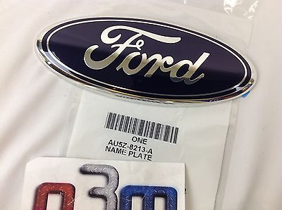 #ad Ford Focus C Max Transit Connect Front Grille Blue Oval FORD Emblem new OEM $33.69